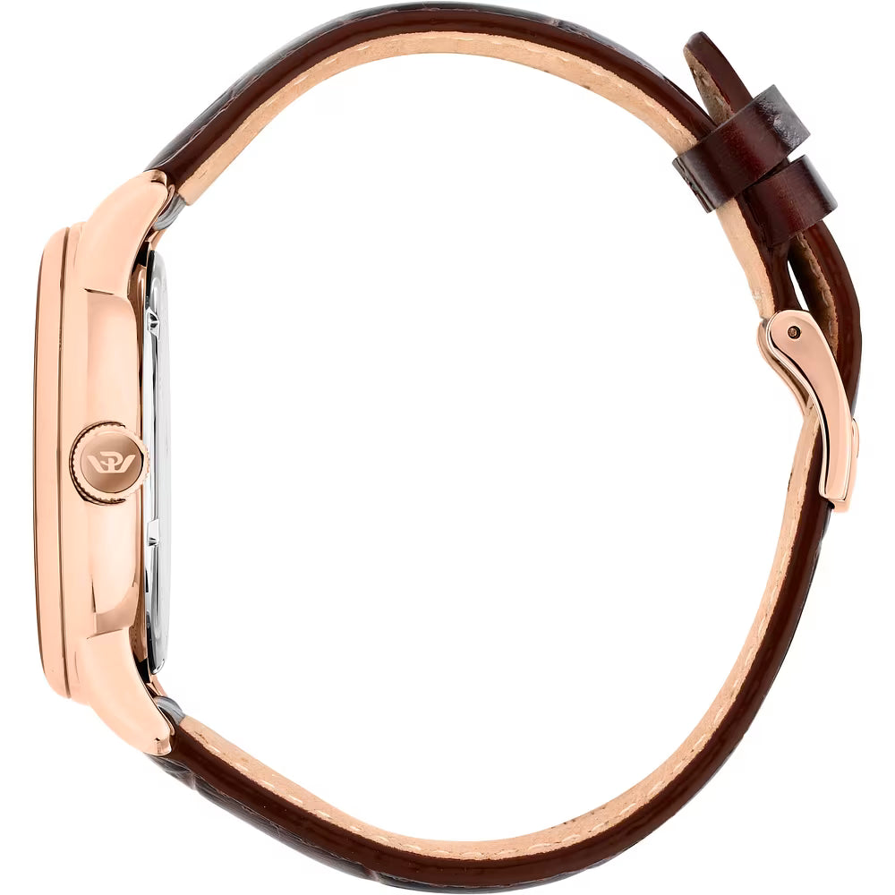 PHILIP WATCH Anniversary Oro Rosa y Chocolate - Hombre