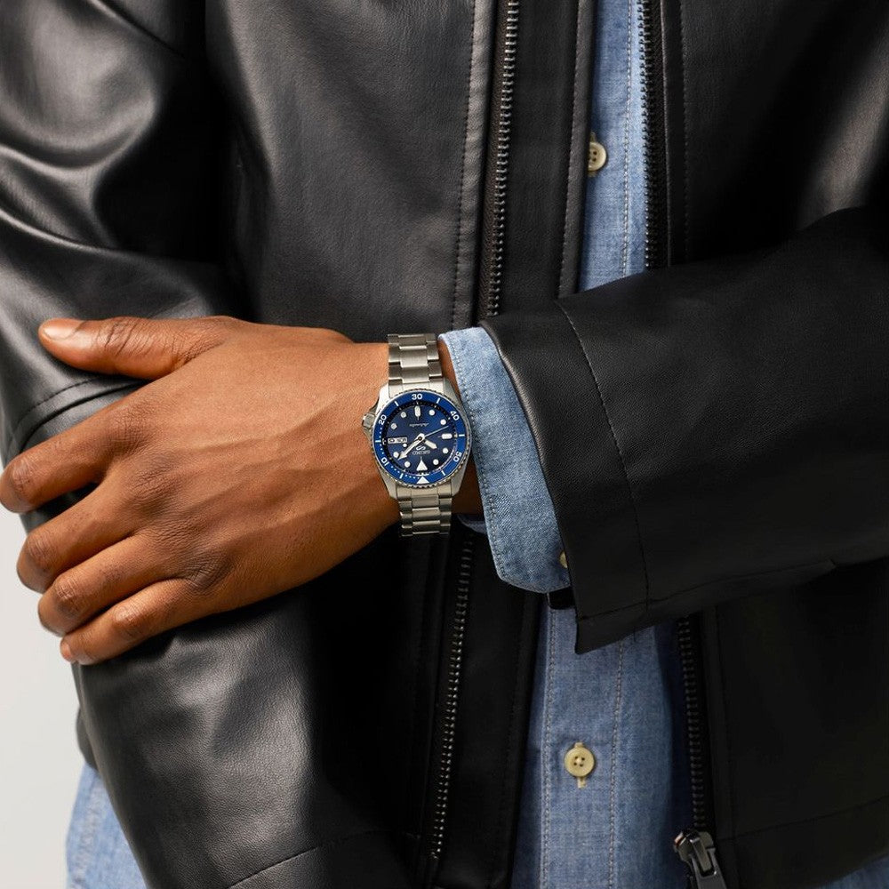 SEIKO 5 Sports "Street Denim" SKX Mid-Size - Unisex