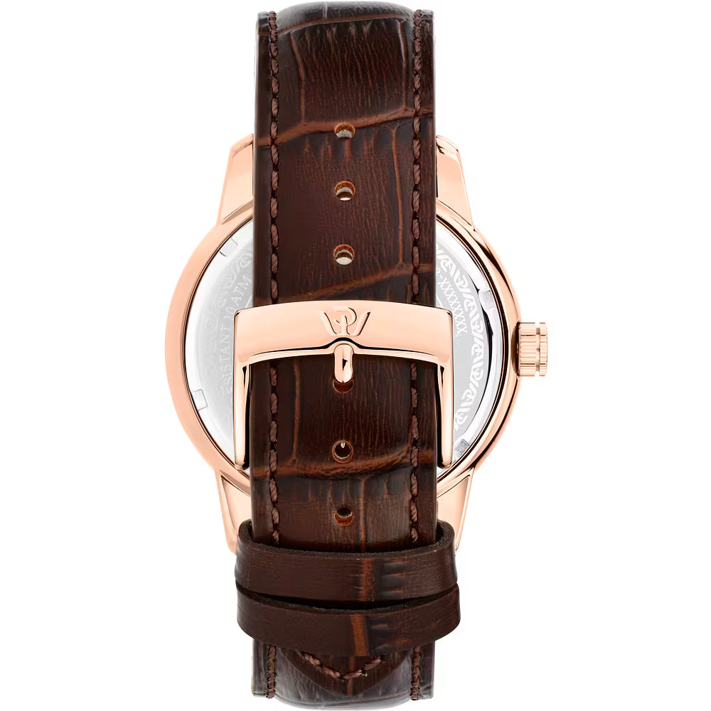 PHILIP WATCH Anniversary Or rose et chocolat - Homme