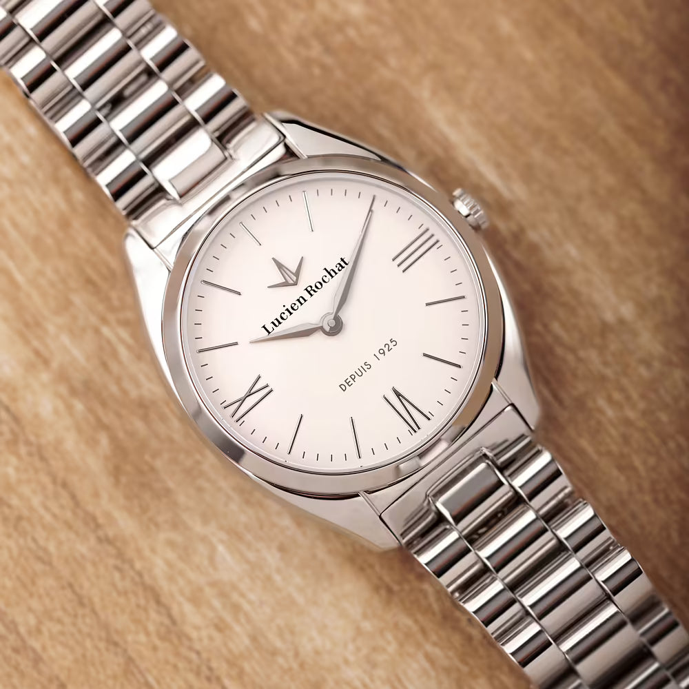 LUCIEN ROCHAT Mademoiselle Steel Silver - Lady