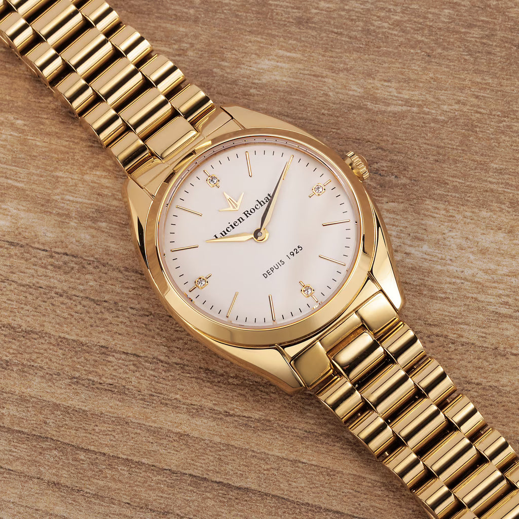 LUCIEN ROCHAT Mademoiselle Gold Diamond - Lady