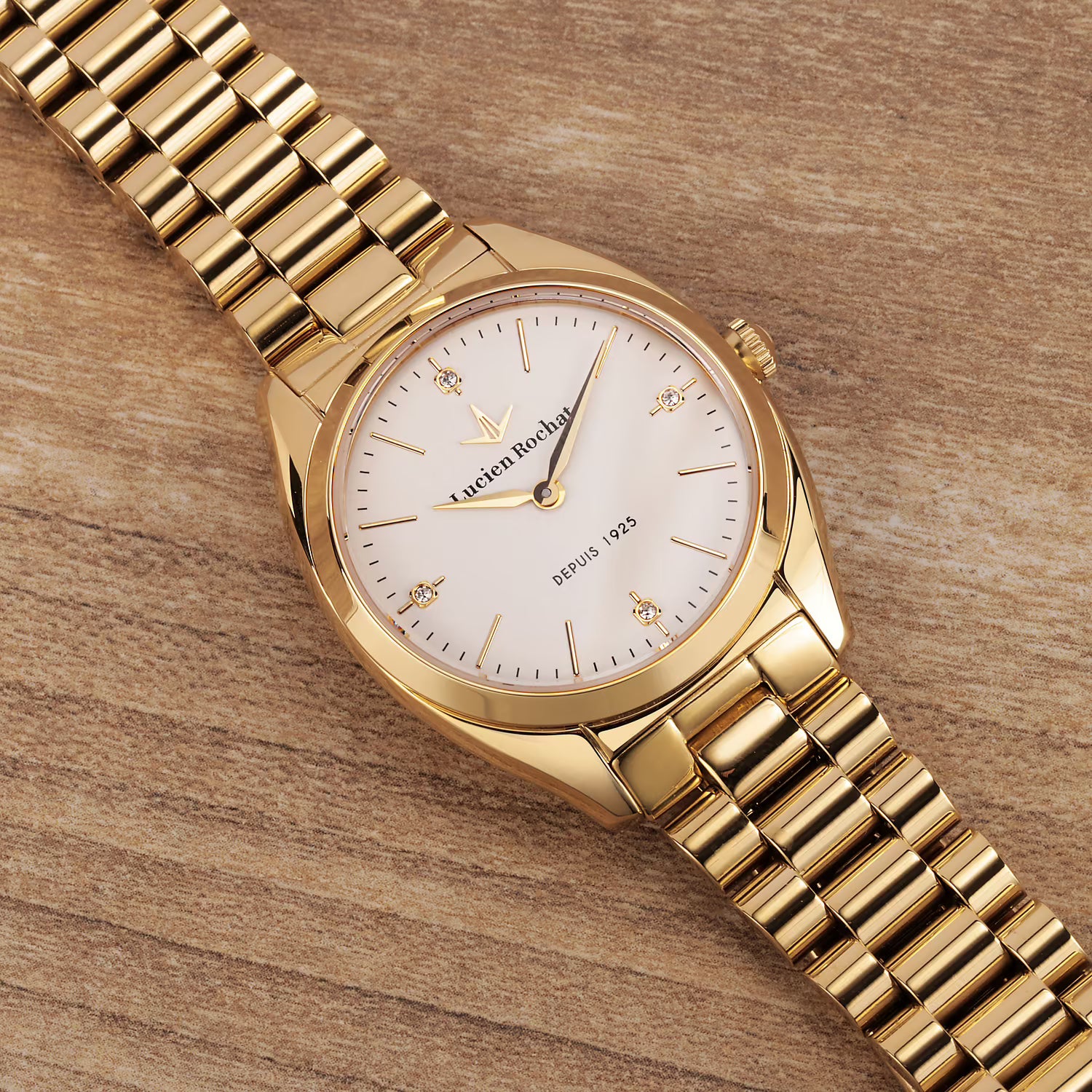LUCIEN ROCHAT Mademoiselle Gold Diamond - Lady