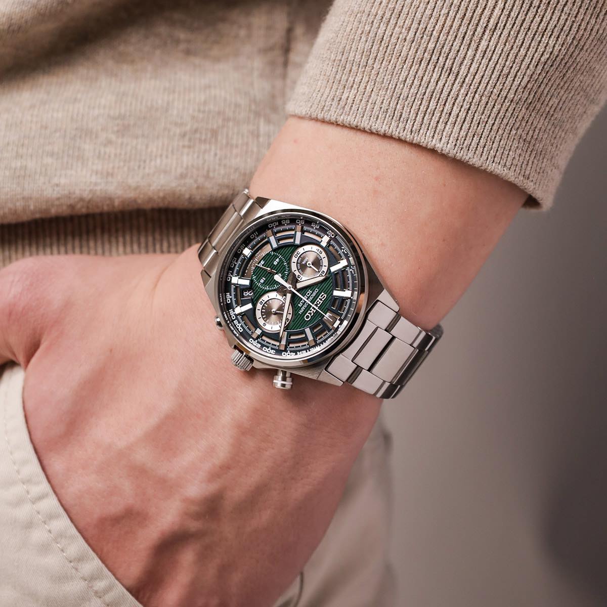 SEIKO Discover More Chronograph - Uomo