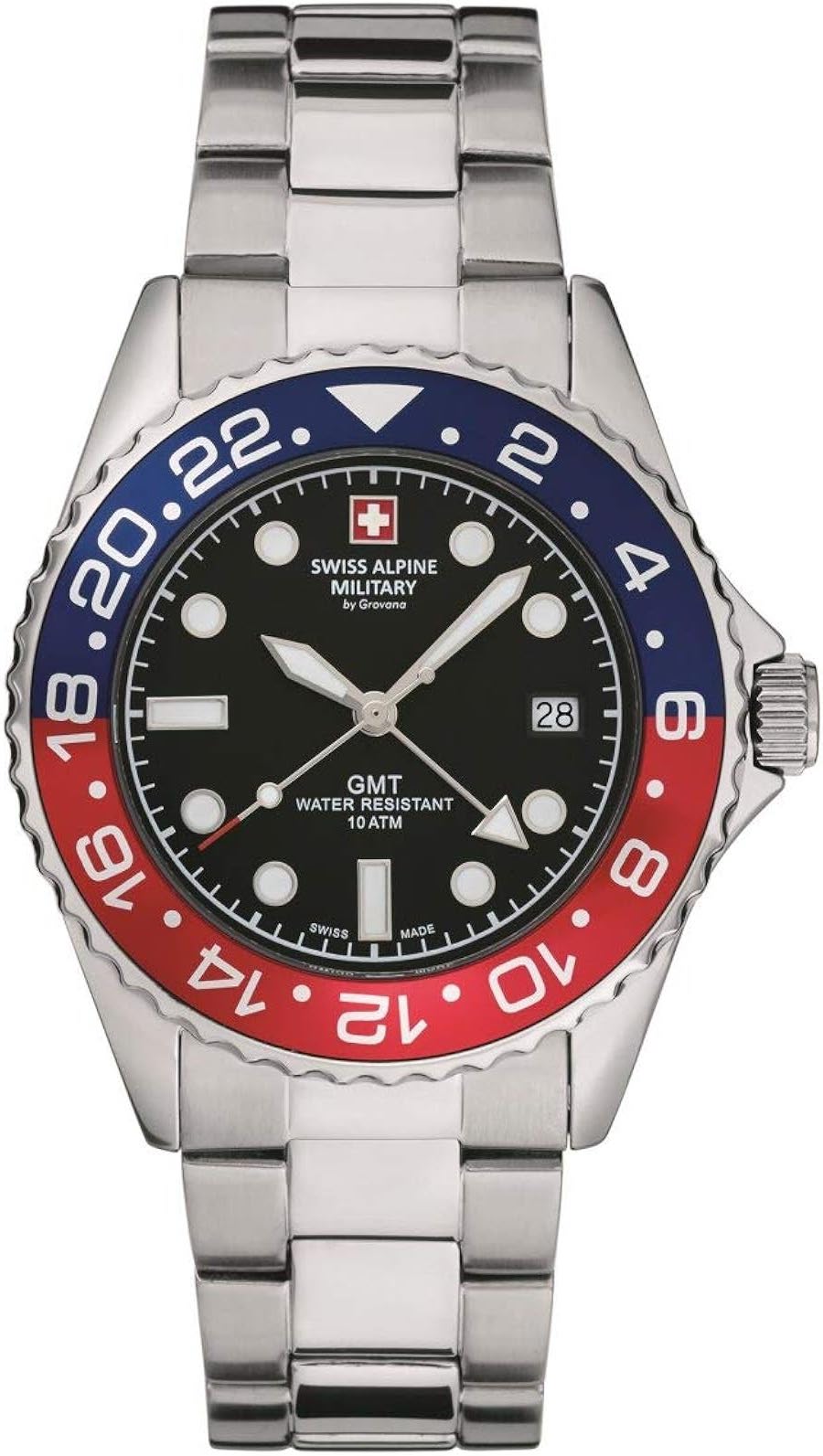 SWISS ALPINE MILITARY Master Diver GMT - Uomo