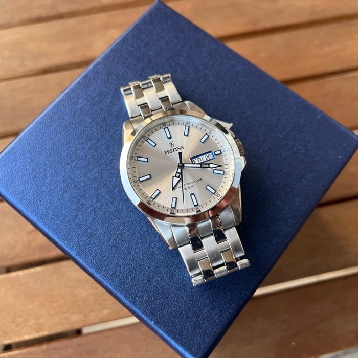 FESTINA Classics (Acero Clásico) - Uomo
