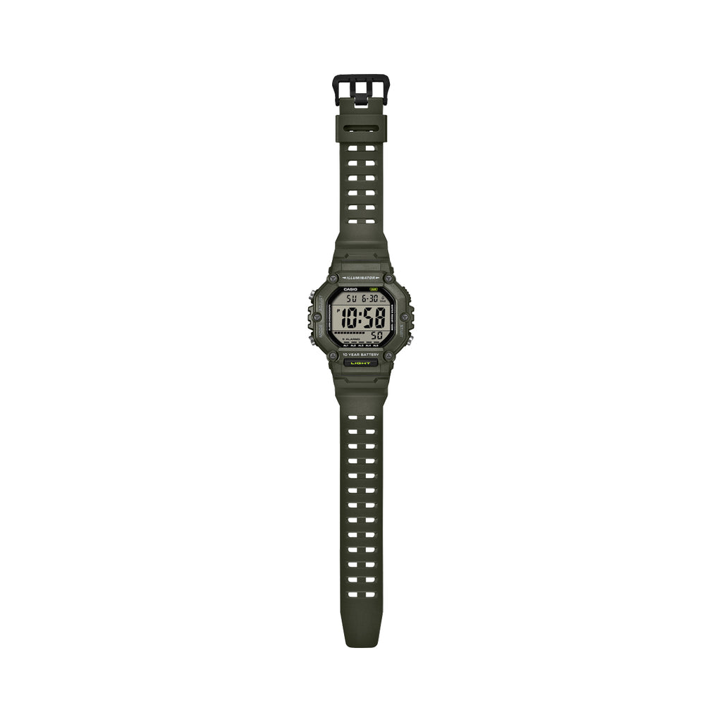 CASIO SPORT COLLECTION Mod. OVERSIZE 10 YEARS BATTERY - GREEN