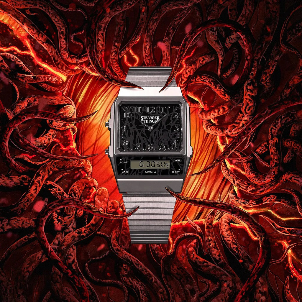 CASIO VINTAGE Mod. EDGY COLLECTION - STRANGER THINGS Ltd. Edt. NetFlix Collab