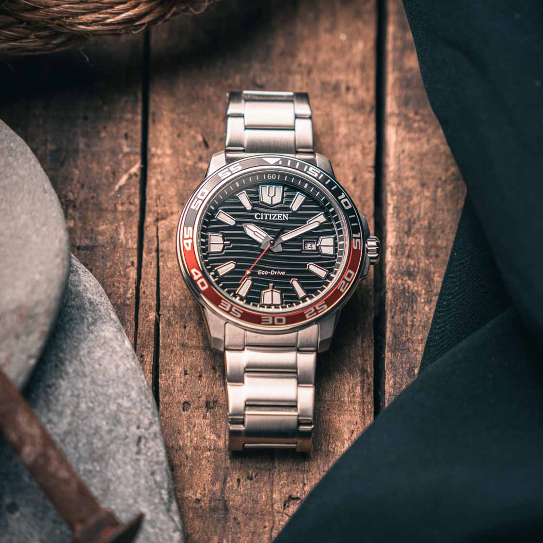 CITIZEN Of Marine Sport Eco-Drive "Coke" - Uomo