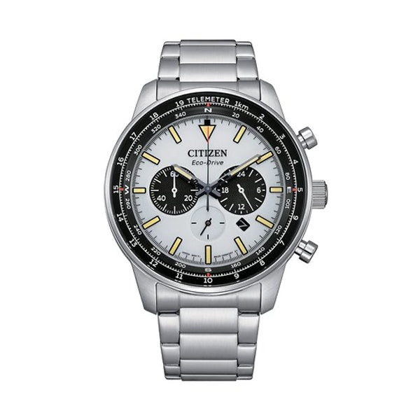 CITIZEN Of Aviator Crono Eco-Drive "Panda" - Uomo