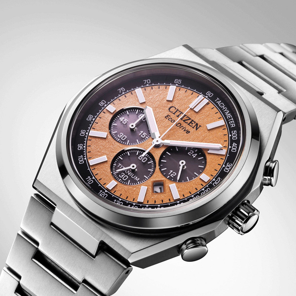 CITIZEN Orologio Zenshin Crono Super Titanio - Uomo