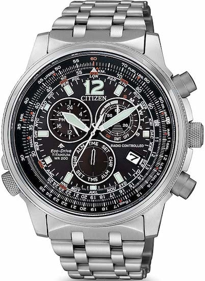 CITIZEN Crono Pilot Super Titanio - Uomo