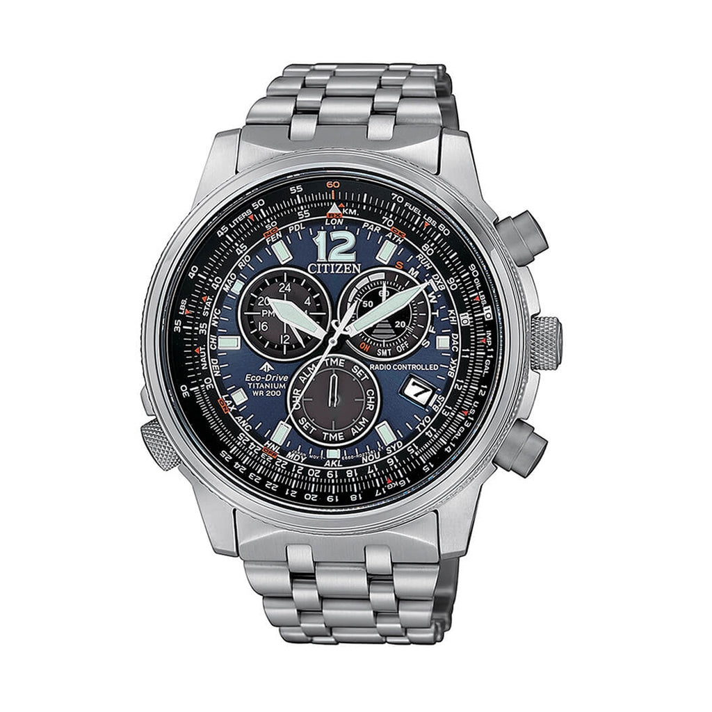 CITIZEN Crono Pilot Super Titanio - Uomo