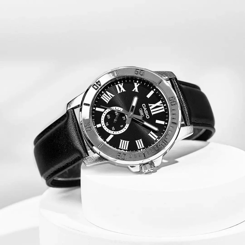 CASIO Enticer Leather Style - Uomo