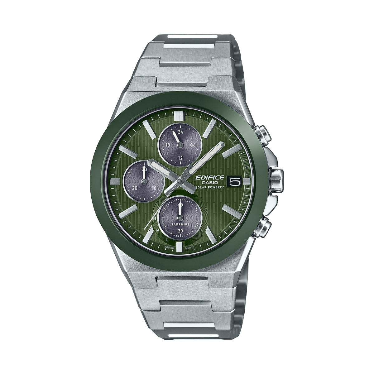 CASIO EDIFICE Solar Powered Chronograph - Uomo
