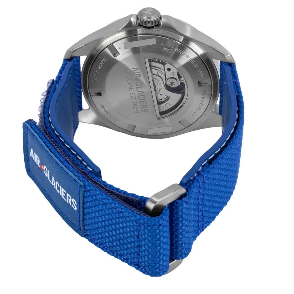 HAMILTON Khaki Aviation Pilot Day Date Auto - Air-Glaciers Edition + doppio cinturino - Uomo