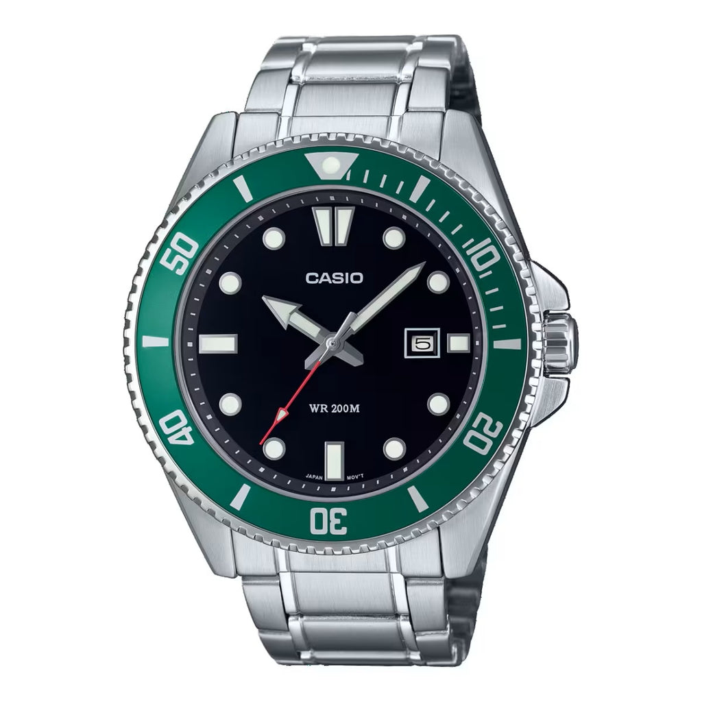 CASIO Duro "Green Bezel" - Uomo