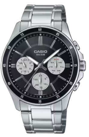 CASIO COLLECTION Mod. MULTIFUNCTION CALENDAR - BLACK & WHITE PANDA