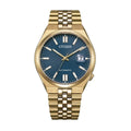 CITIZEN Tsuyosa "Gold Blue" - Uomo