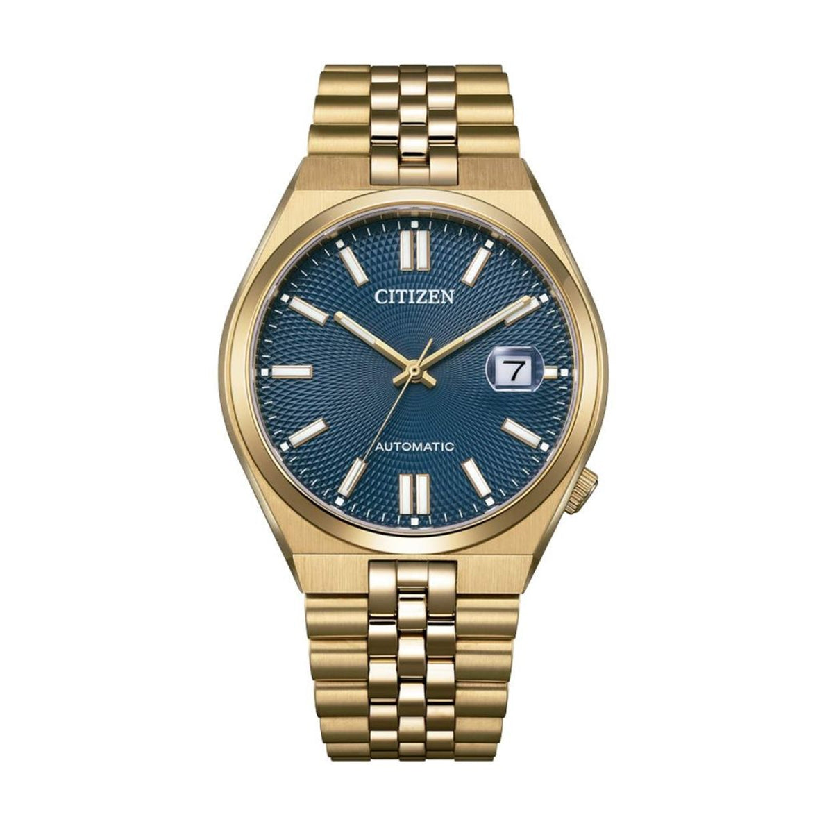 CITIZEN Tsuyosa "Gold Blue" - Uomo