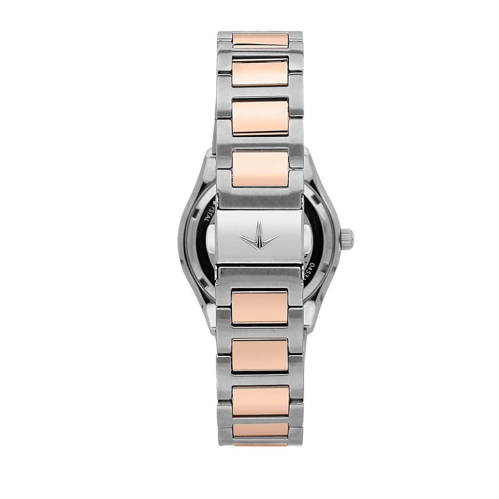 LUCIEN ROCHAT Avenue Bicolore Silver & Rose Gold - Lady