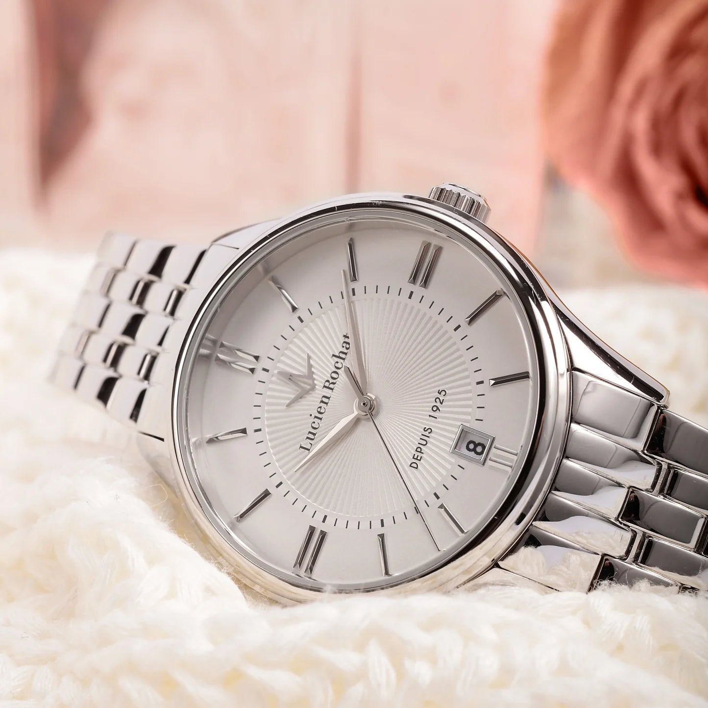 LUCIEN ROCHAT Charme Steel White - Lady