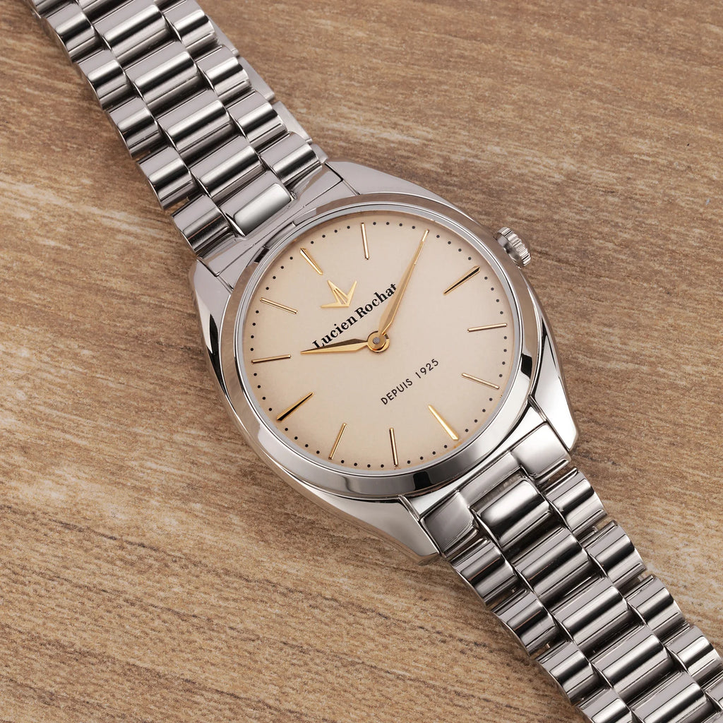 LUCIEN ROCHAT Mademoiselle Steel Beige - Lady