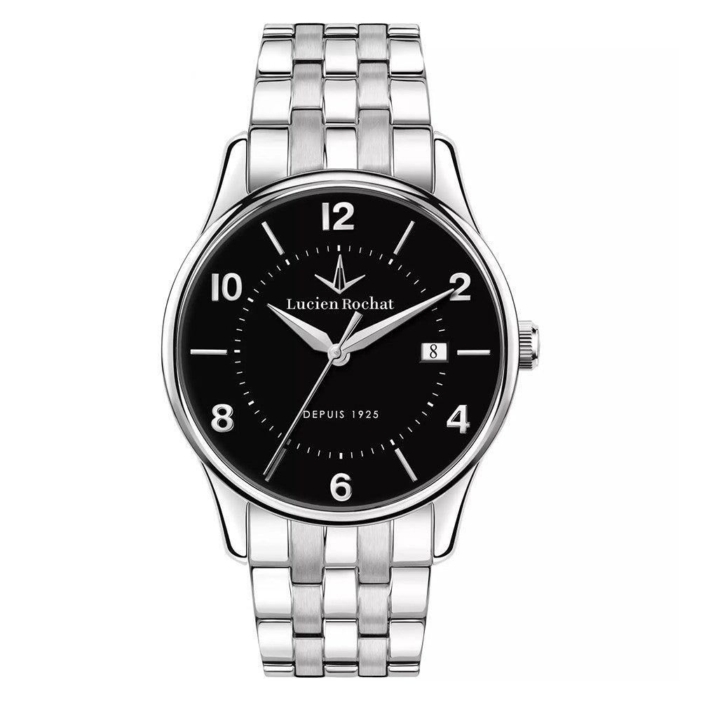 LUCIEN ROCHAT Montreux Steel Black - Uomo