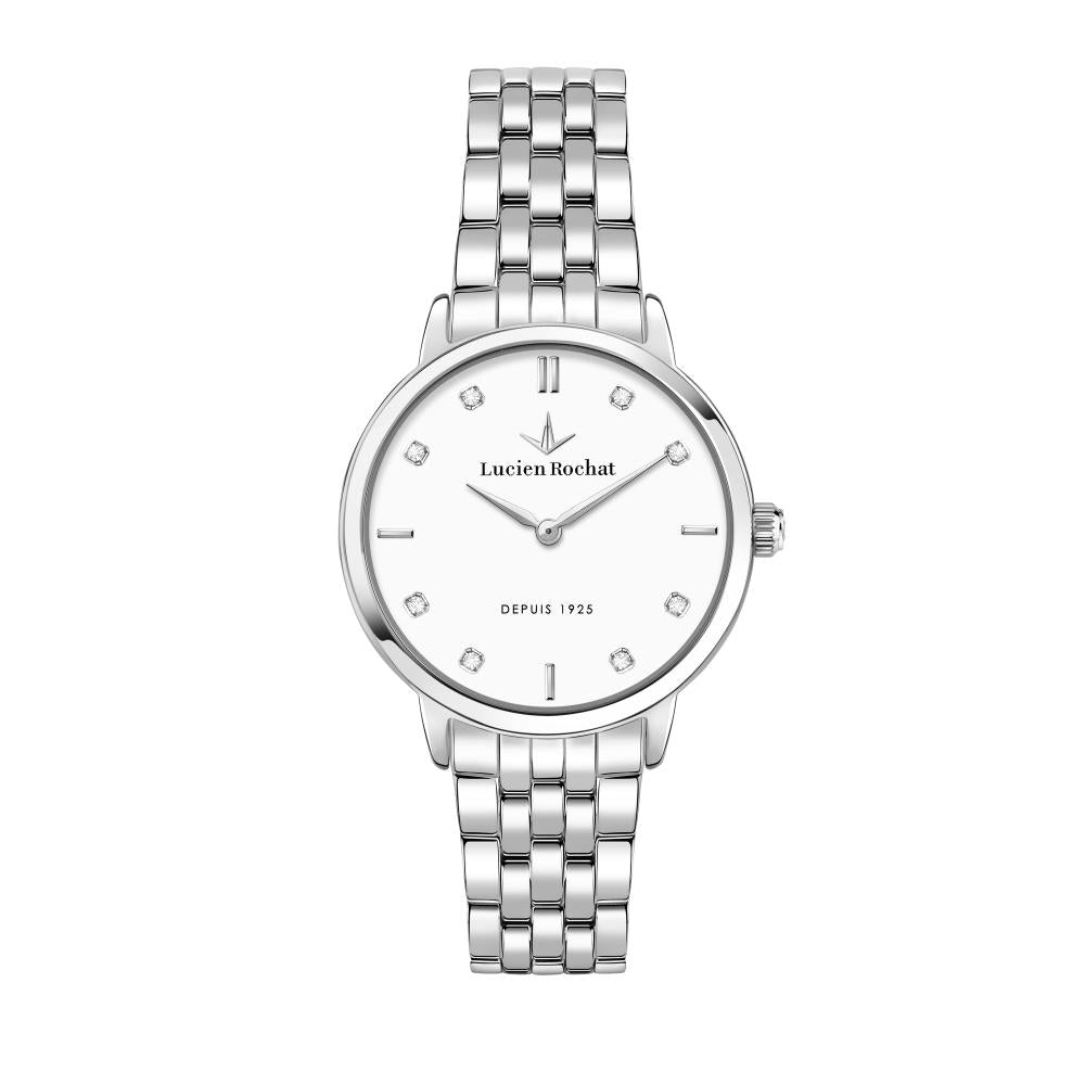 LUCIEN ROCHAT Charme Silver Diamonds - Lady