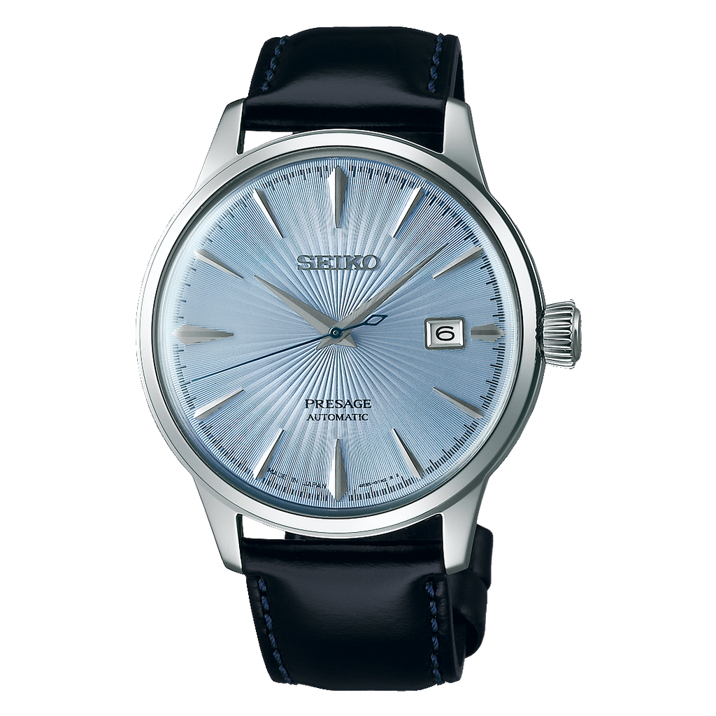 SEIKO Presage Cocktail Time "Sky Diving" cinturino in pelle - Uomo