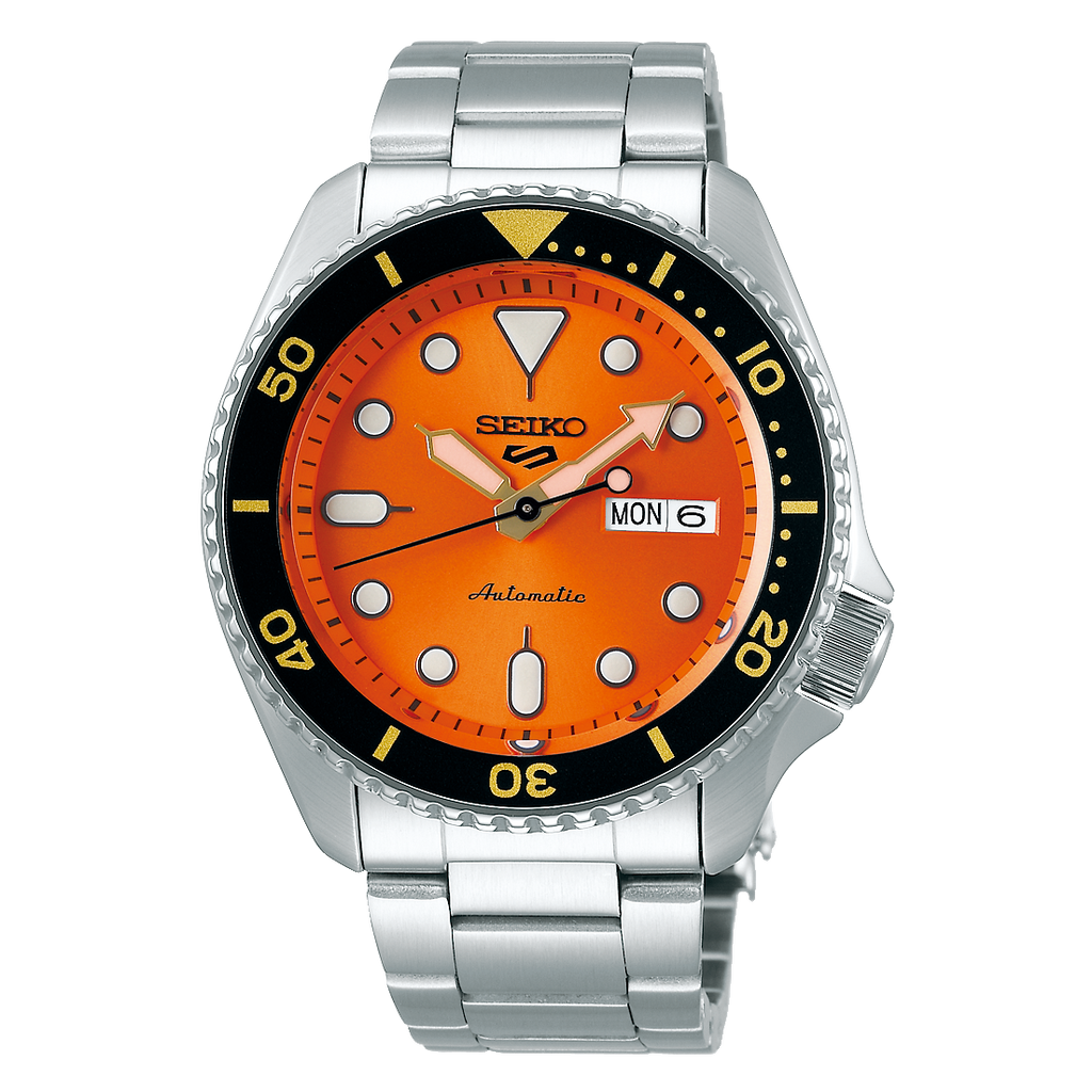 SEIKO 5 Sports SKX Sports Style (Orange Dial) - Uomo