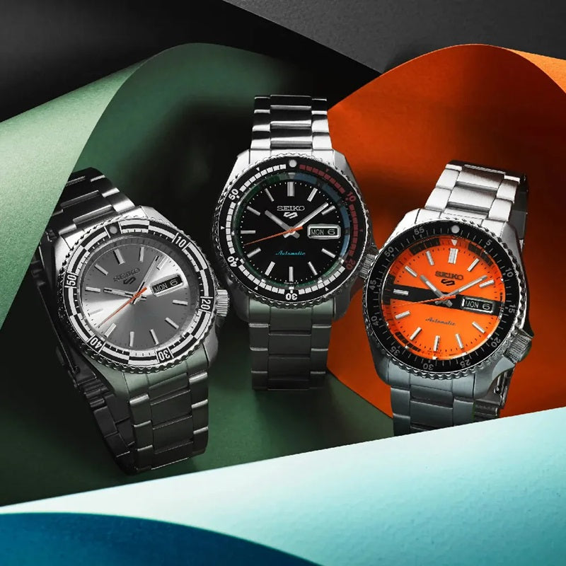 SEIKO 5 Sports Retro Colour "New Regatta Timer" - Uomo Special Edition
