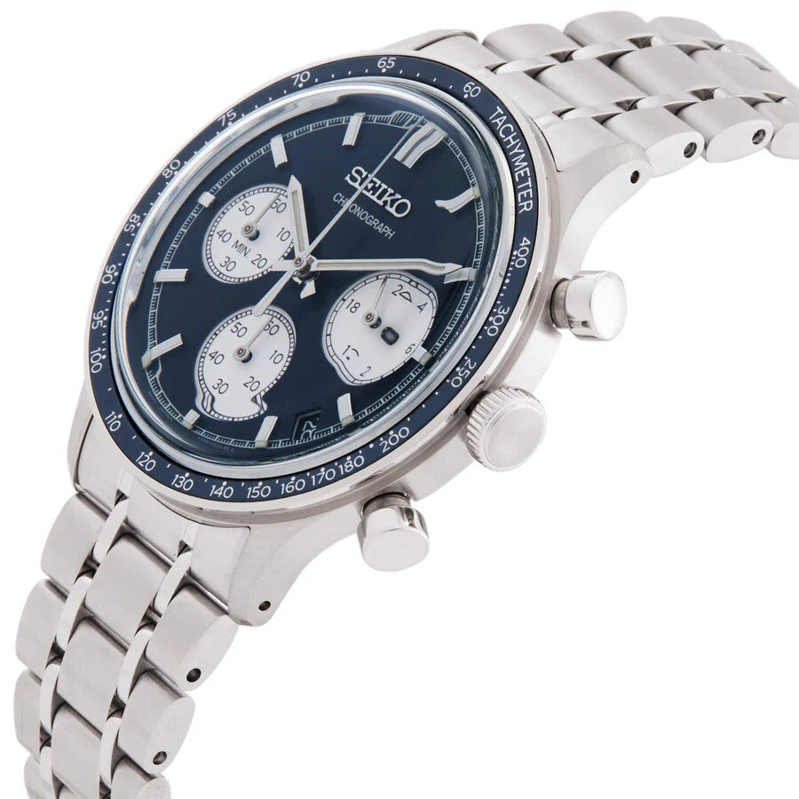 SEIKO Discover More Mecha-Quartz Chronograph - Uomo