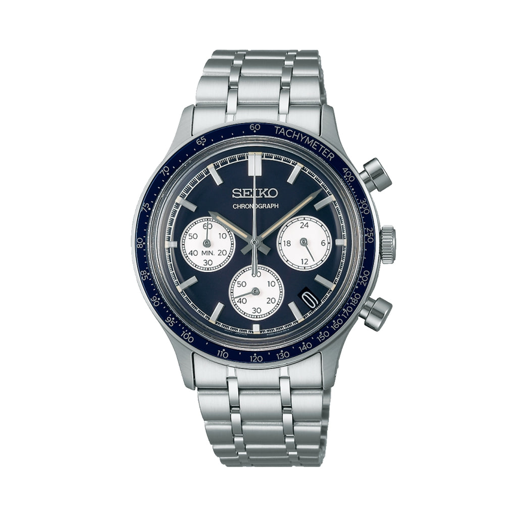 SEIKO Discover More Mecha-Quartz Chronograph - Uomo