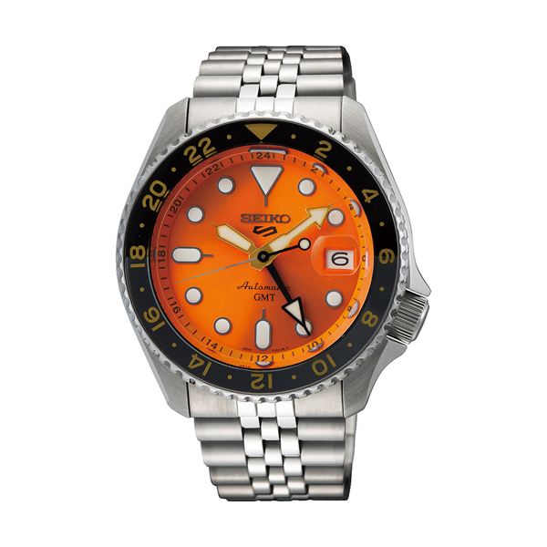 SEIKO 5 Sports SKX GMT "Mikan Orange" - Uomo