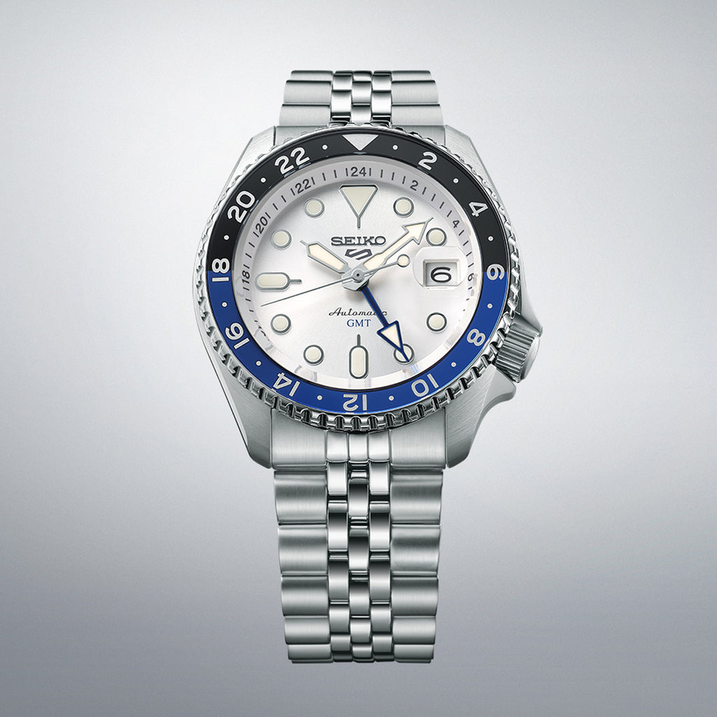 SEIKO 5 Sports SKX GMT "Silver Cloud" - Uomo