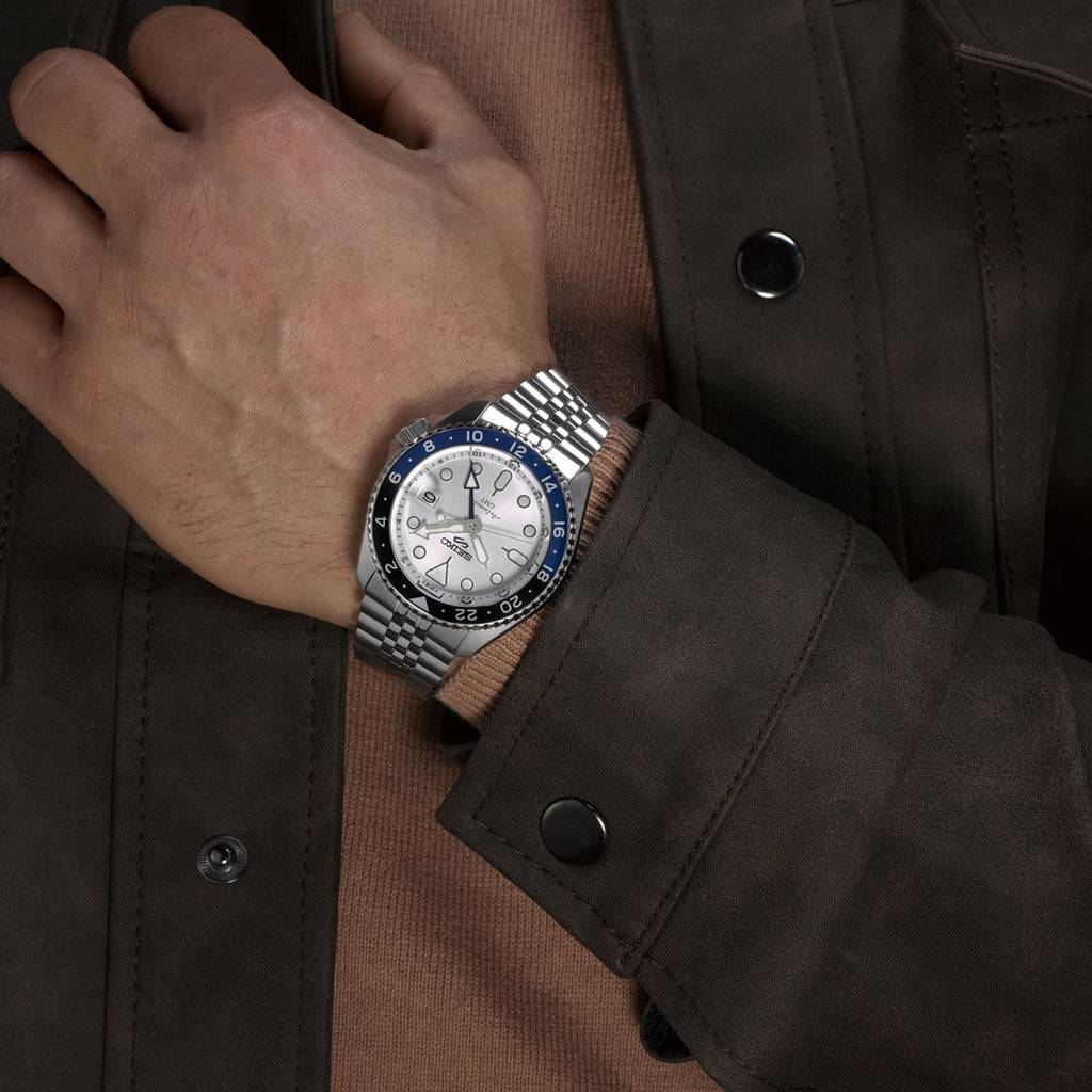 SEIKO 5 Sports SKX GMT "Silver Cloud" - Uomo