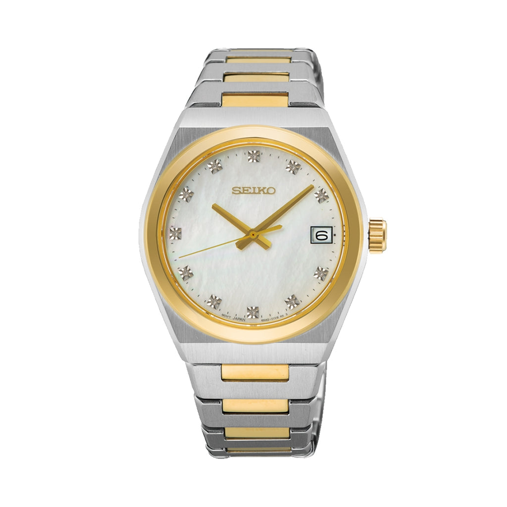 SEIKO Classic Ladies Mother of Pearl Diamond - Donna