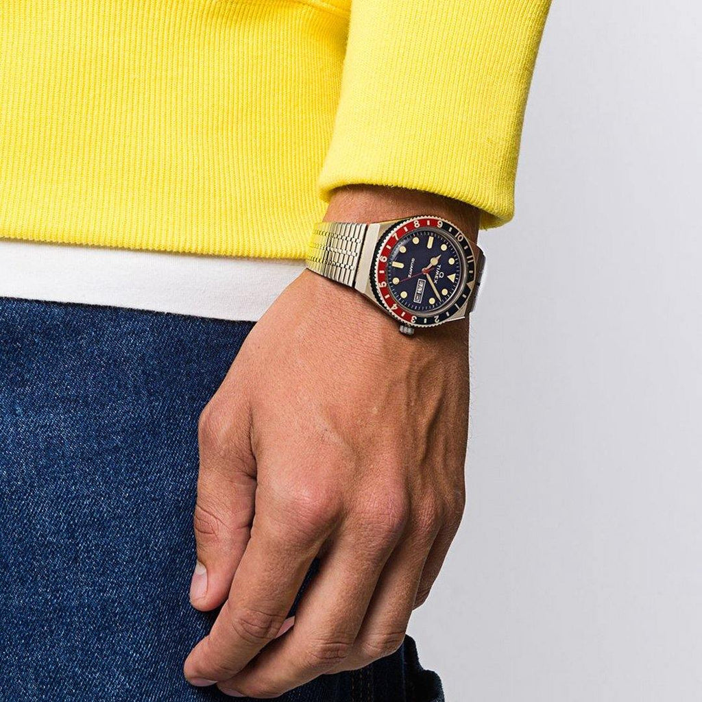 TIMEX Q Reissue Pepsi - Uomo