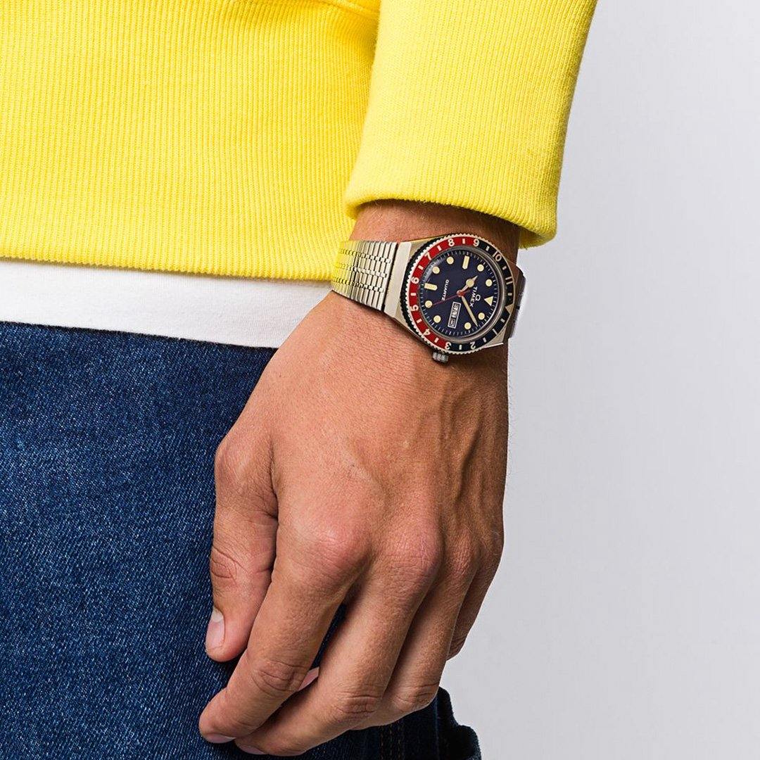 TIMEX Q Reissue Pepsi - Uomo