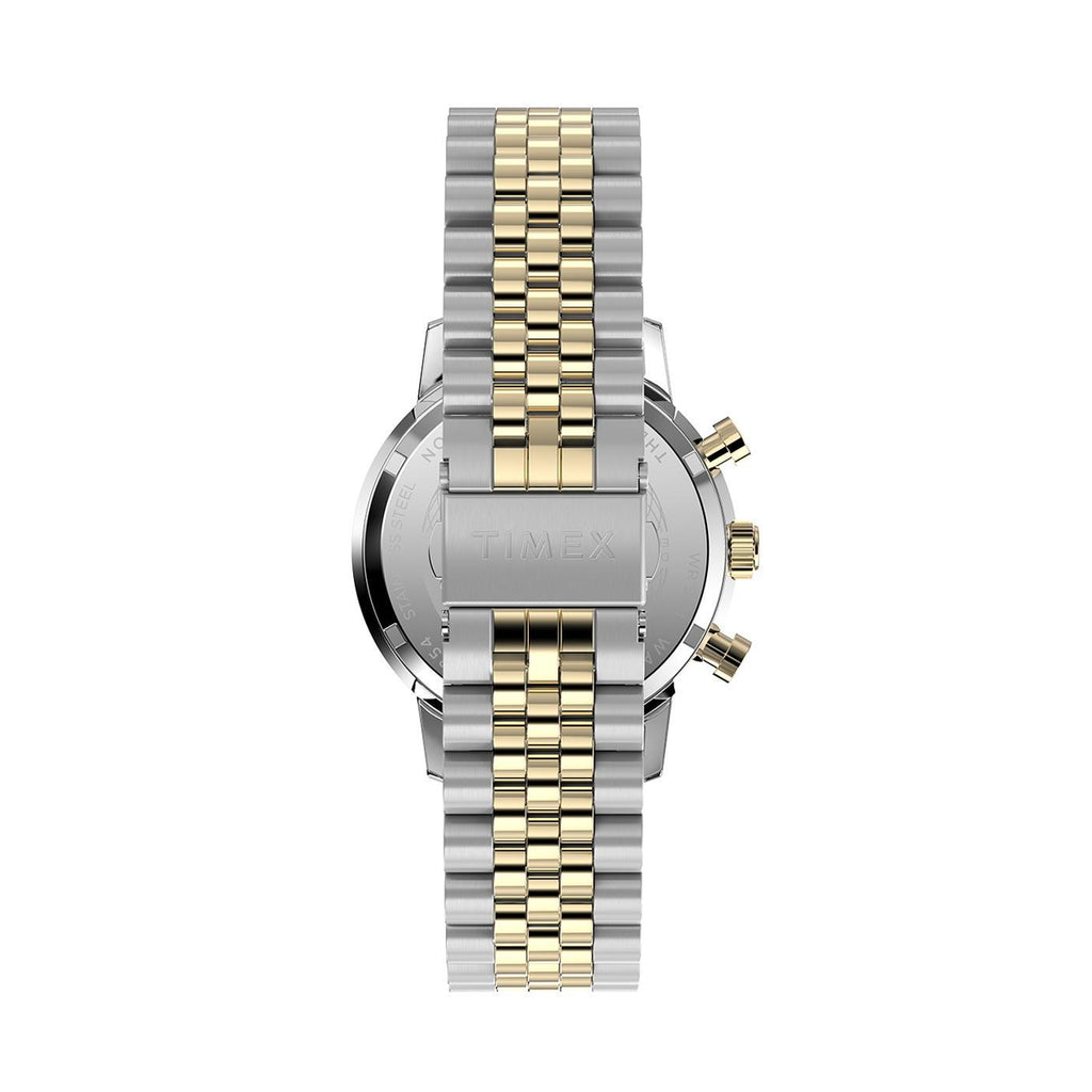 TIMEX Marlin Chronograph Tachymeter Blue Gold - Uomo
