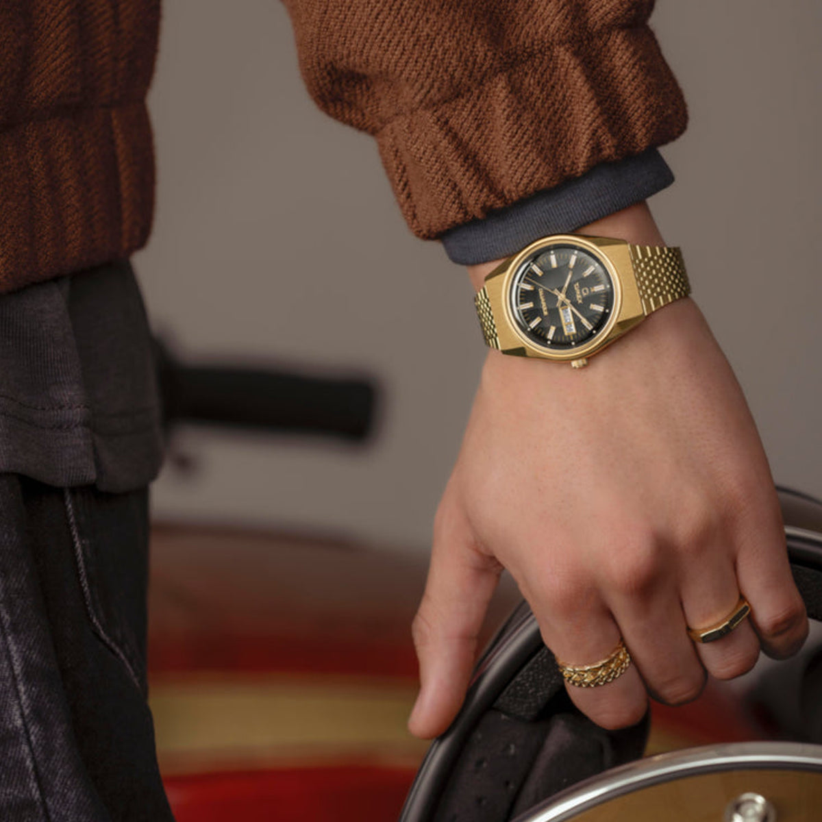 TIMEX Q Falcon Eye Gold - Uomo