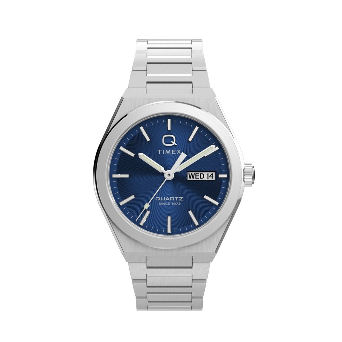 TIMEX Q Continental Day-Date Blue - Uomo