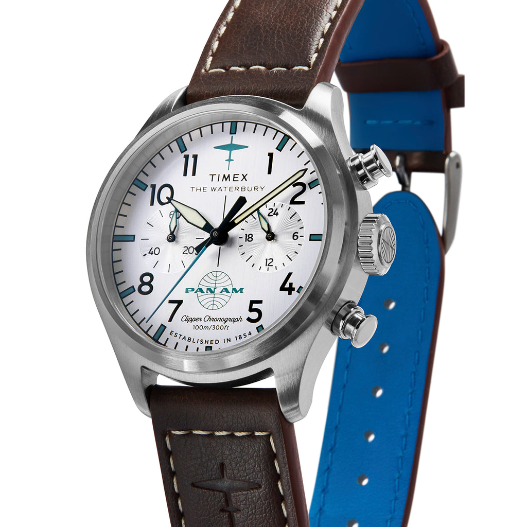 TIMEX x Pan Am® Waterbury Ace Chronograph Special Edition - Uomo
