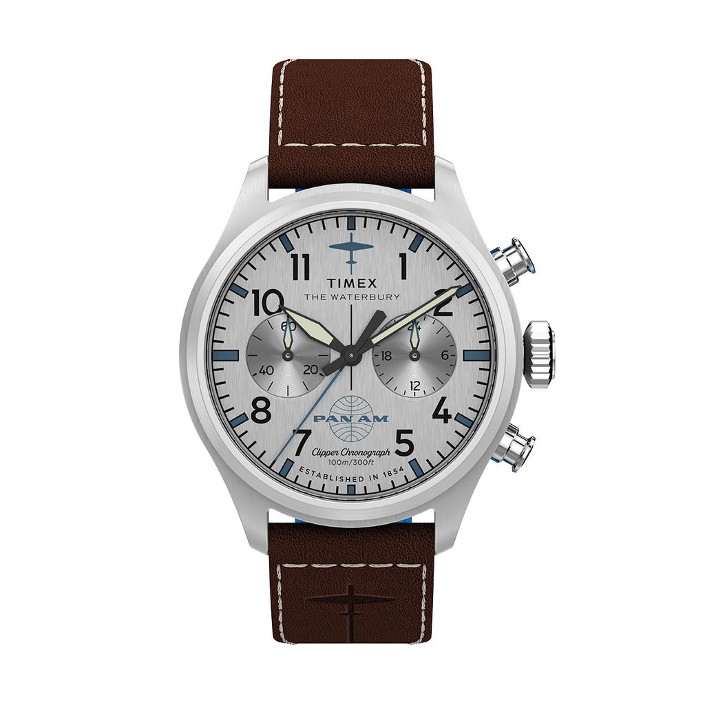 TIMEX x Pan Am® Waterbury Ace Chronograph Special Edition - Uomo