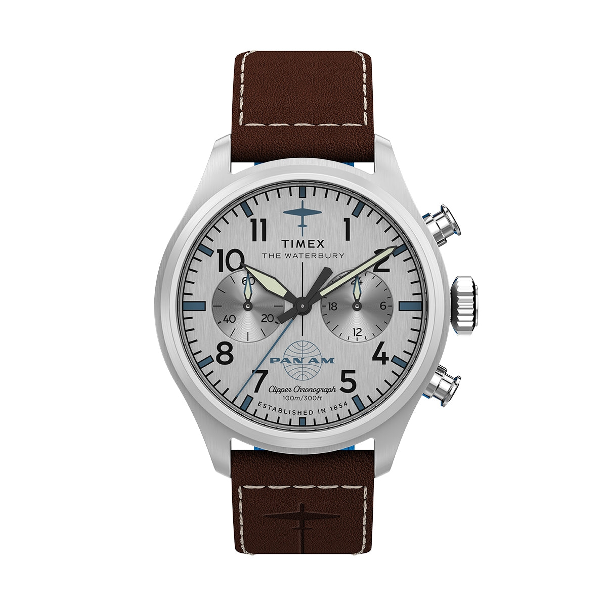 TIMEX x Pan Am® Waterbury Ace Chronograph Special Edition - Uomo