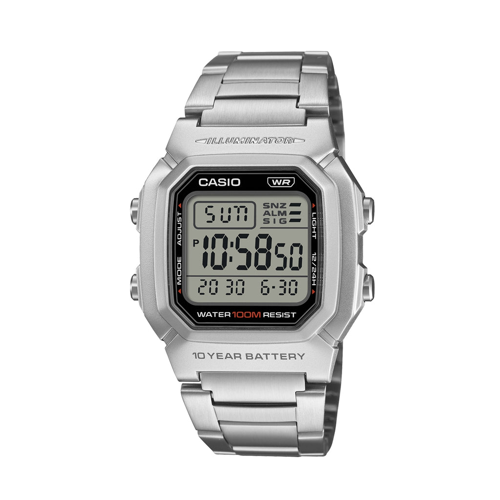 CASIO TIMELESS COLLECTION Mod. DIVER - DOUBLE TIME, ALARM, CHRONOGRAPH - 10 Year Battery