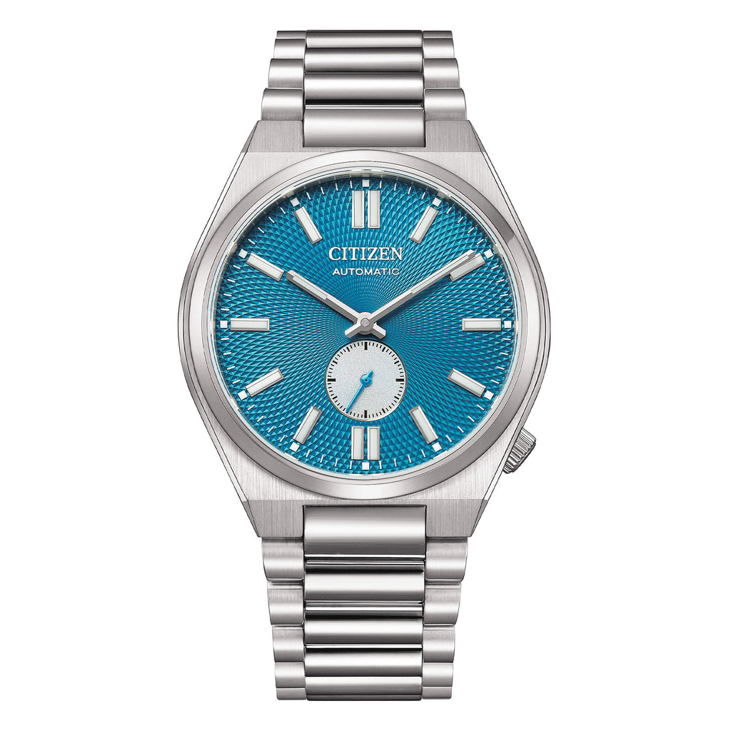 CITIZEN Tsuyosa Automatic "Piccoli Secondi" Blue Dial - Uomo