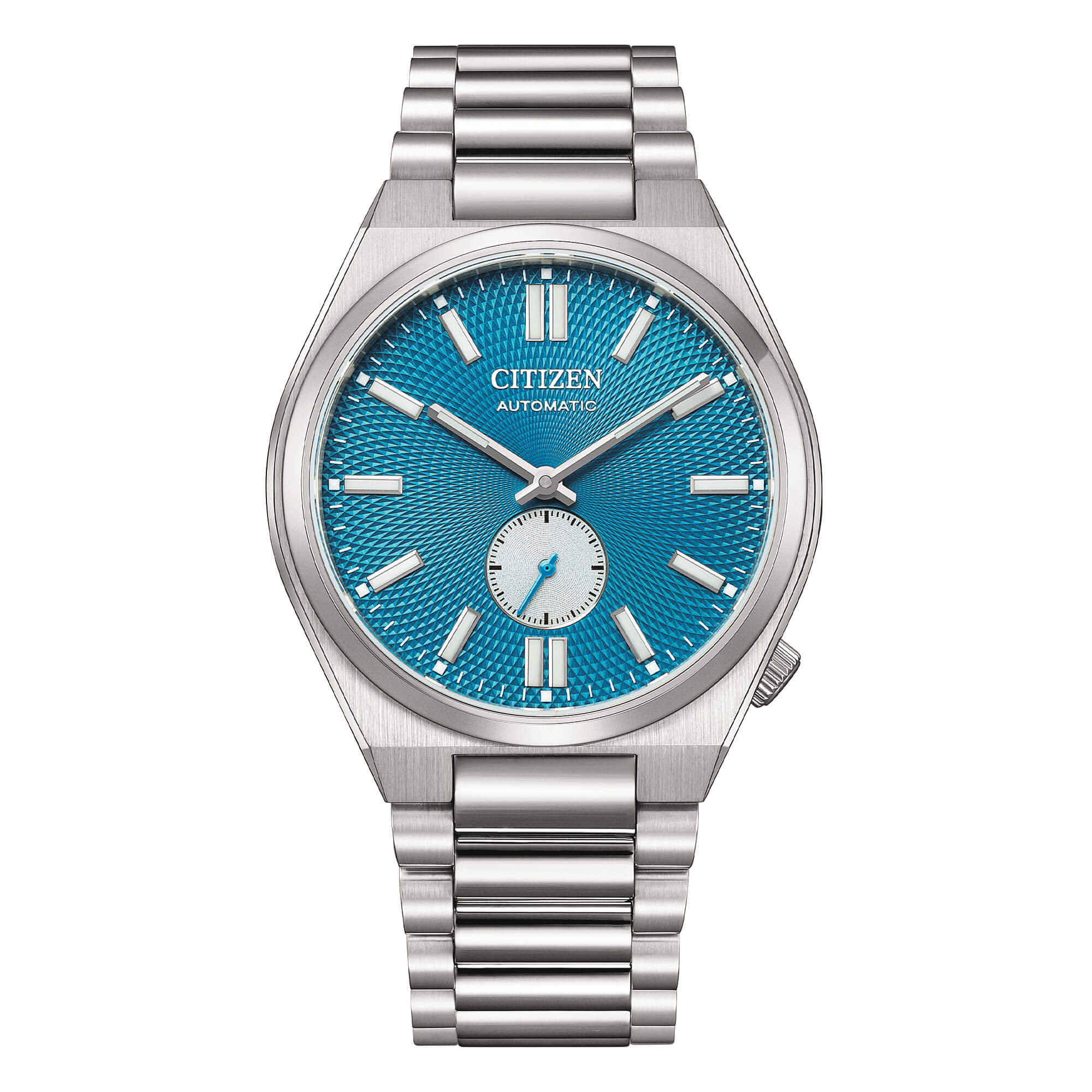 CITIZEN Tsuyosa Automatic "Piccoli Secondi" Blue Dial - Uomo