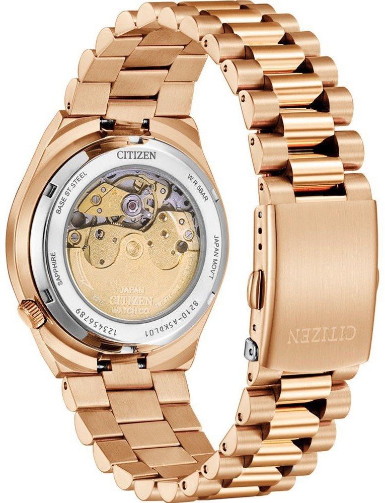 CITIZEN Tsuyosa Automatic "Red Dial Gold" - Uomo