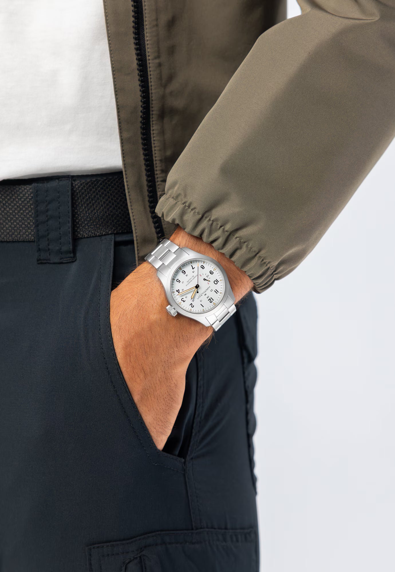 HAMILTON Khaki Field Mechanical Power Reserve - Uomo